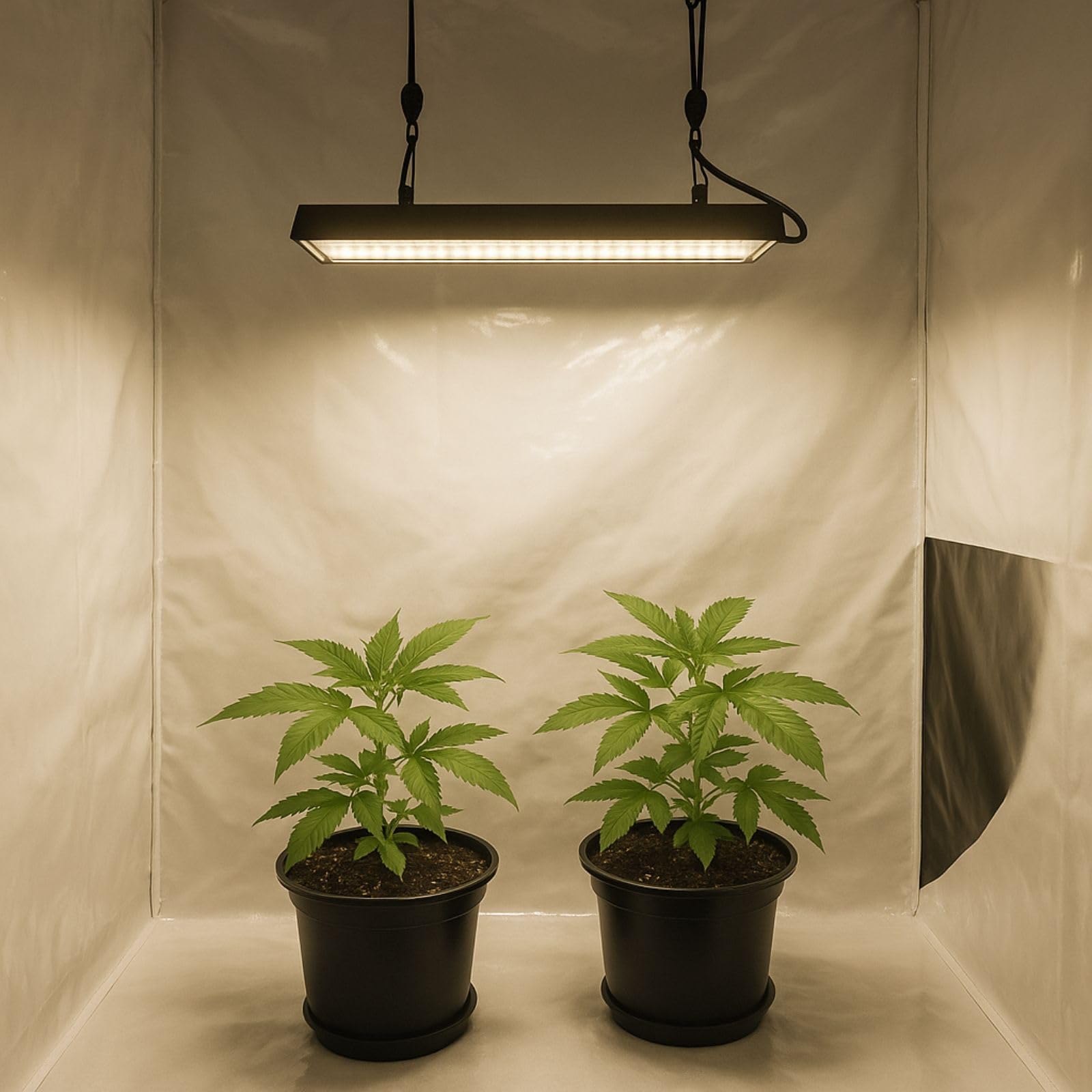 Weedness Reflektionsfolie 25m x 2m 70 Mikrometer Growboxen Anbau Indoor Pflanzen Licht