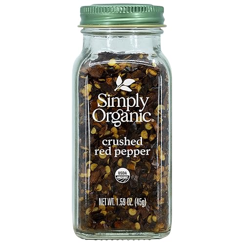 Simply Organic Red Pepper Organic Crushed 1.59 oz.