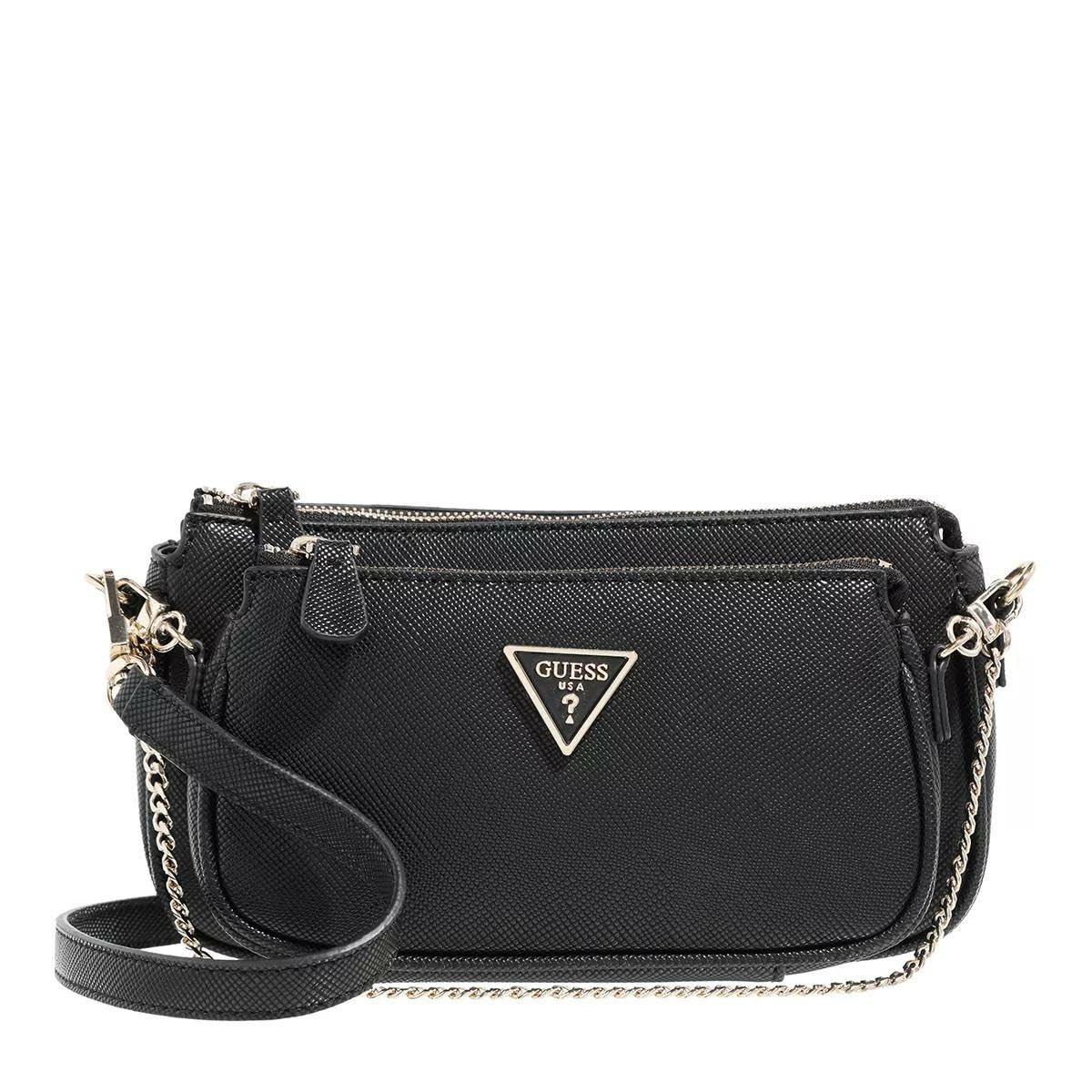 GUESS Noelle Dbl Pouch Crossbody, Bag para Mujer, Talla única