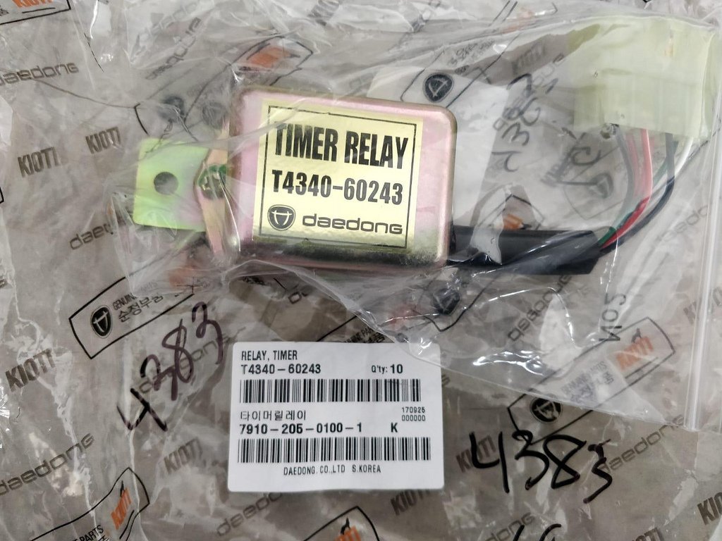 LS Timer Relay Engine Stop - LG4383/T4340-60243/T4340-60242/40055358/DD-T4340-60243/DD-T4340-60242