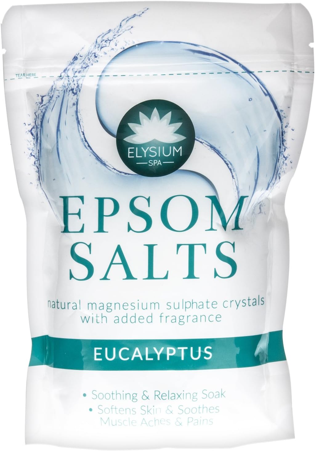Eucalyptus - Sore Muscle & Back Soak/Epsom Salts/Spa Bath Minerals/BP Food Grade Magnesium Sulfate-FMCG