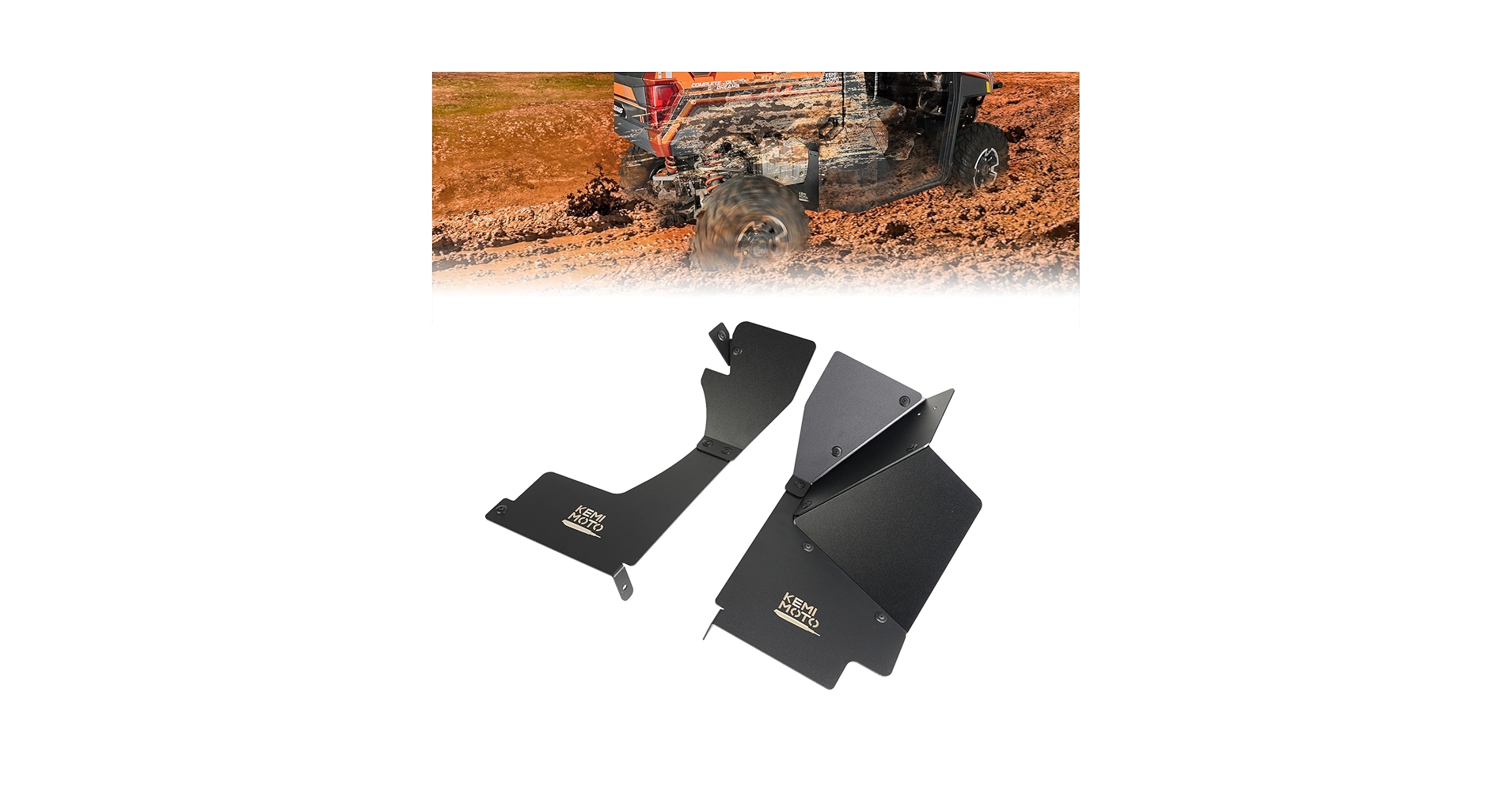 Amazon.com: KEMIMOTO 1 Pair Fender Flares for Battery Compartment