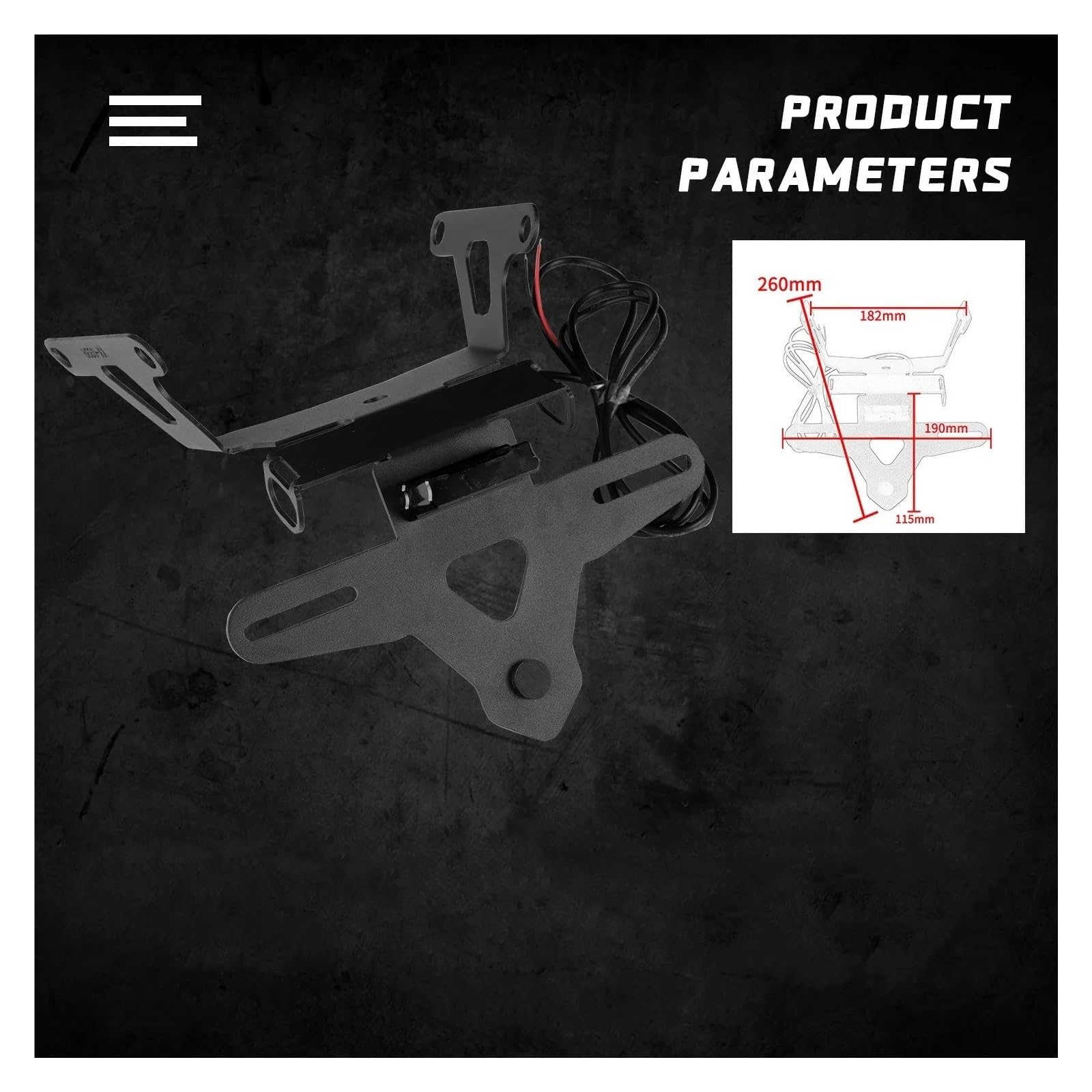 Porta targhe Moto Per CB650R CBR650R 2019-2020