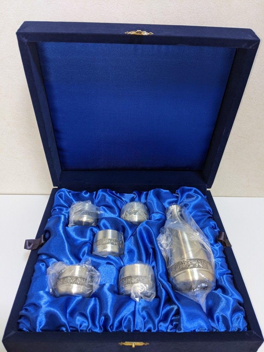 キッチン/食器 SELEIN PEWTER 茶器セット6客セット 錫製97%tin ピューター