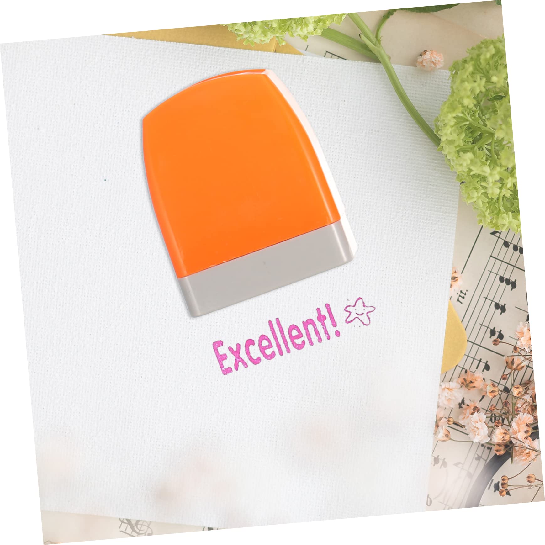 Set di 8 Timbri Autoinchiostranti Back To School Party per Insegnanti e Ragazzo Ragazza in Materiale Abs, per Decorare Cancelleria e Scrapbook