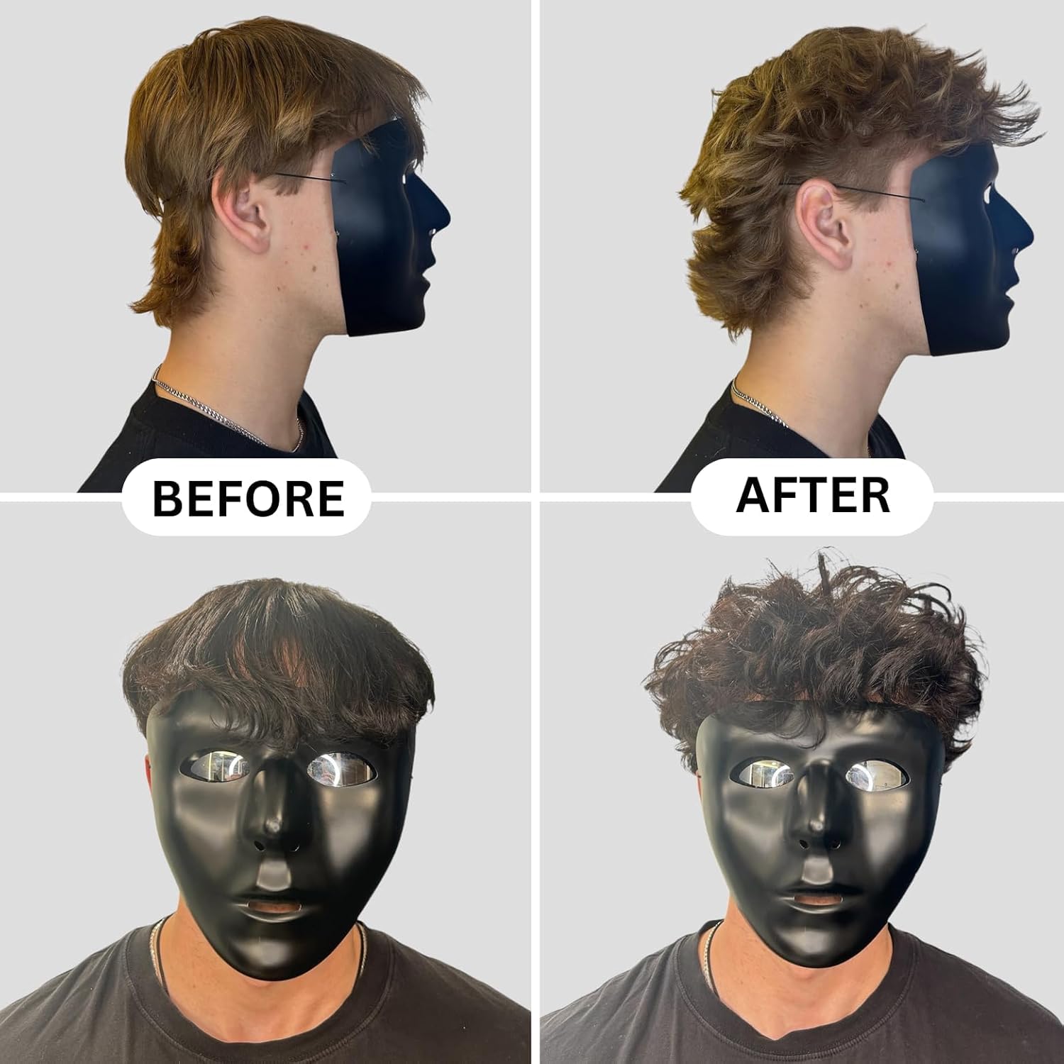 BlackMask Texture Powder for Men, Easy to Apply - Instantly Adds Texture & Volume, Strong Hold, Hair Powder for Men (Pack of 2)