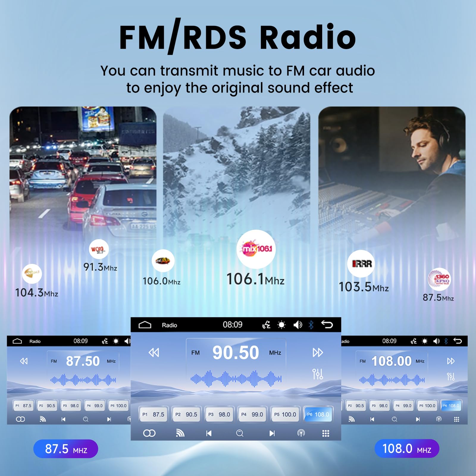 1 Din Ecran Rétractable Autoradio, Hodozzy Écran Tactile IPS de 7 Pouces Poste Radio Voiture 1 Din Bluetooth Lien Miroir, Autoradio avec Radio FM, Type-C USB AUX U-Disk, Contrôle du Volant et Caméra