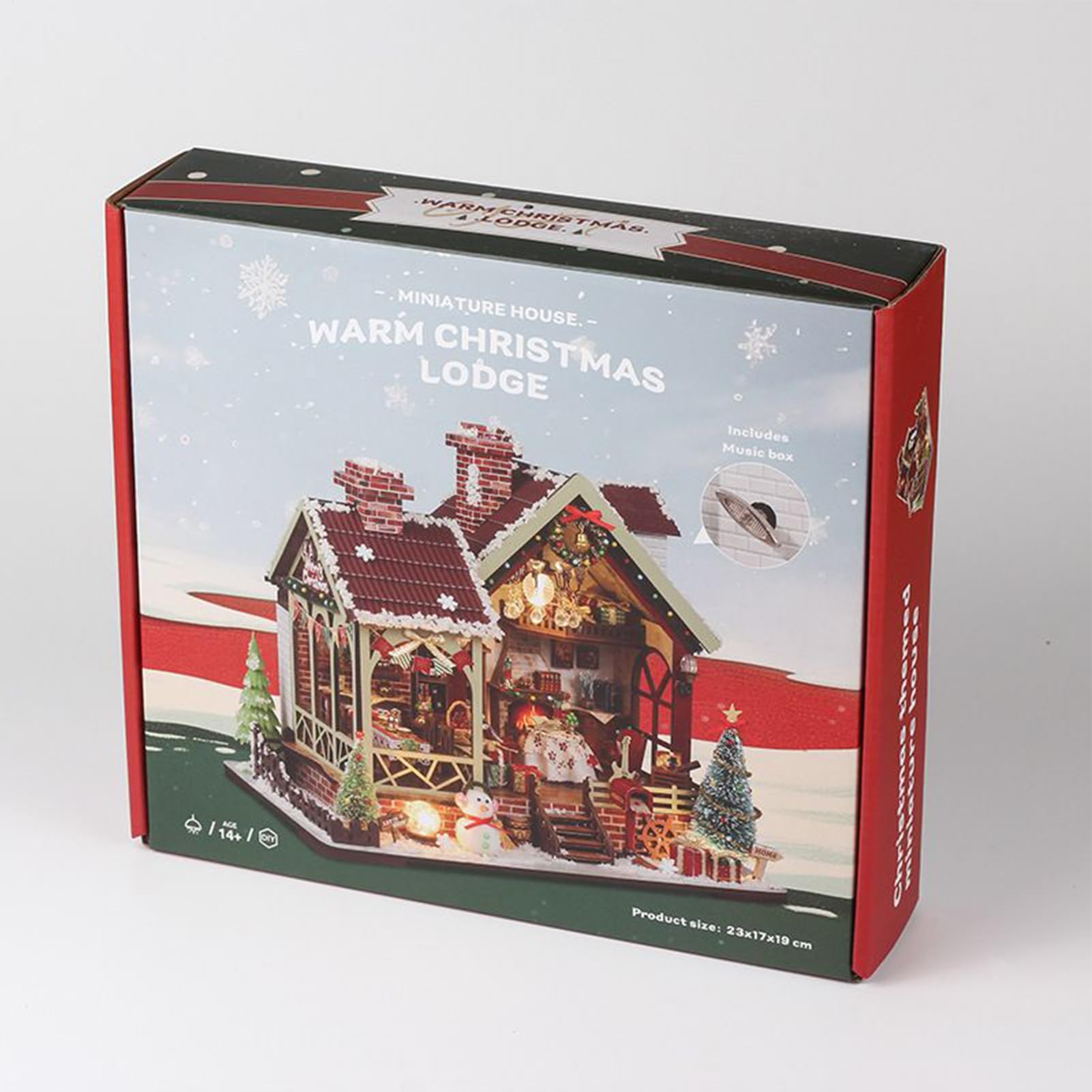 Kit Per Costruire Una Casa In Miniatura | 3D Creativo In Legno Artigianato | Fai Da Te,Kit Per Costruire Una Piccola Casa Artigianale - Per Famiglia Ragazzi Ragazze Adolescenti Bambini