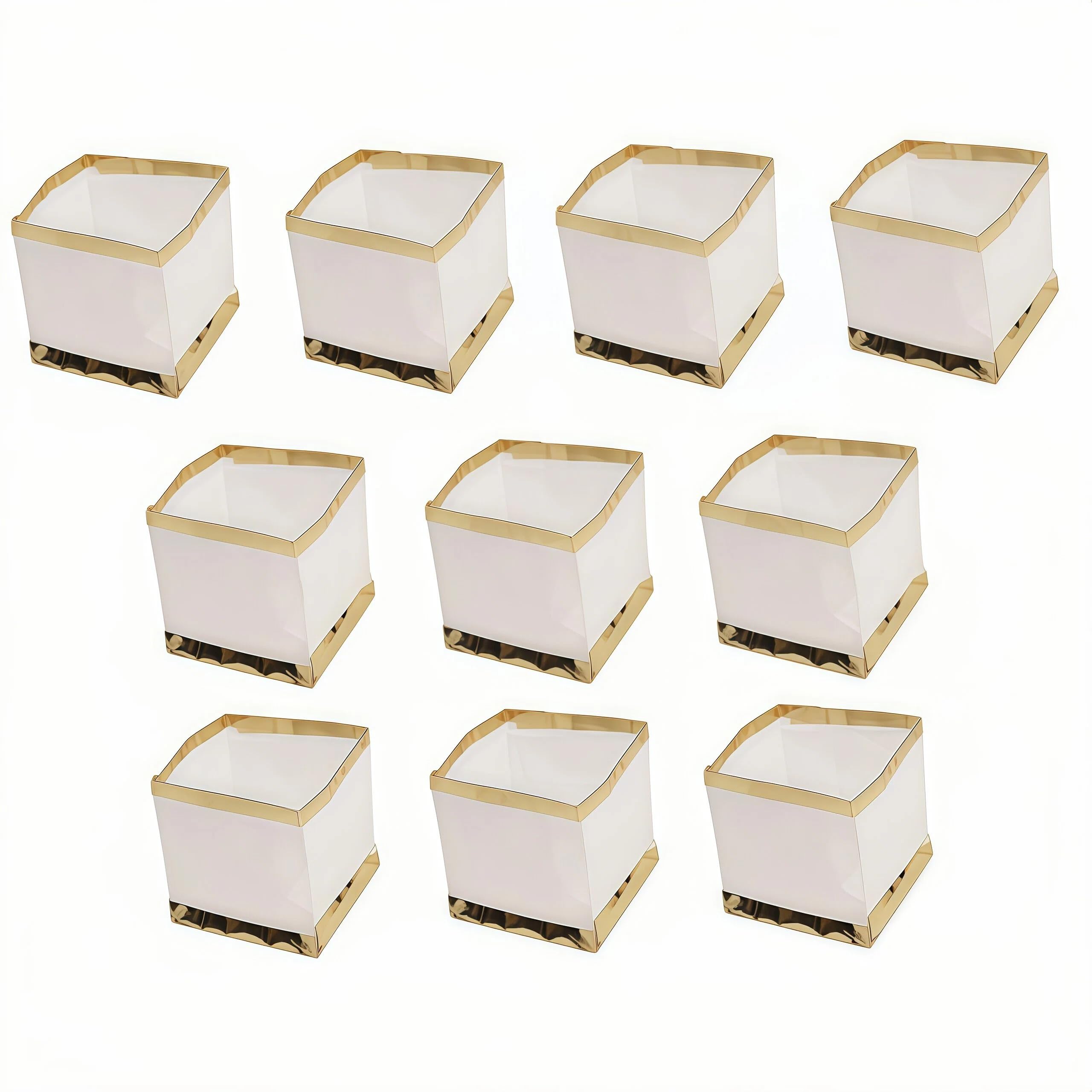 10 pièces lanternes flottantes biodégradables en papier blanc lanternes à bougies lumières flottantes de piscine pour souhaiter et prier