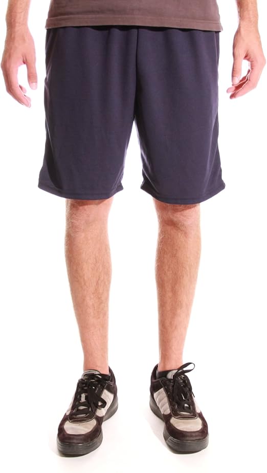 Pantaloncini con cerniera tasche con zip con zip da uomo e da donna Active  Wear : Abbigliamento