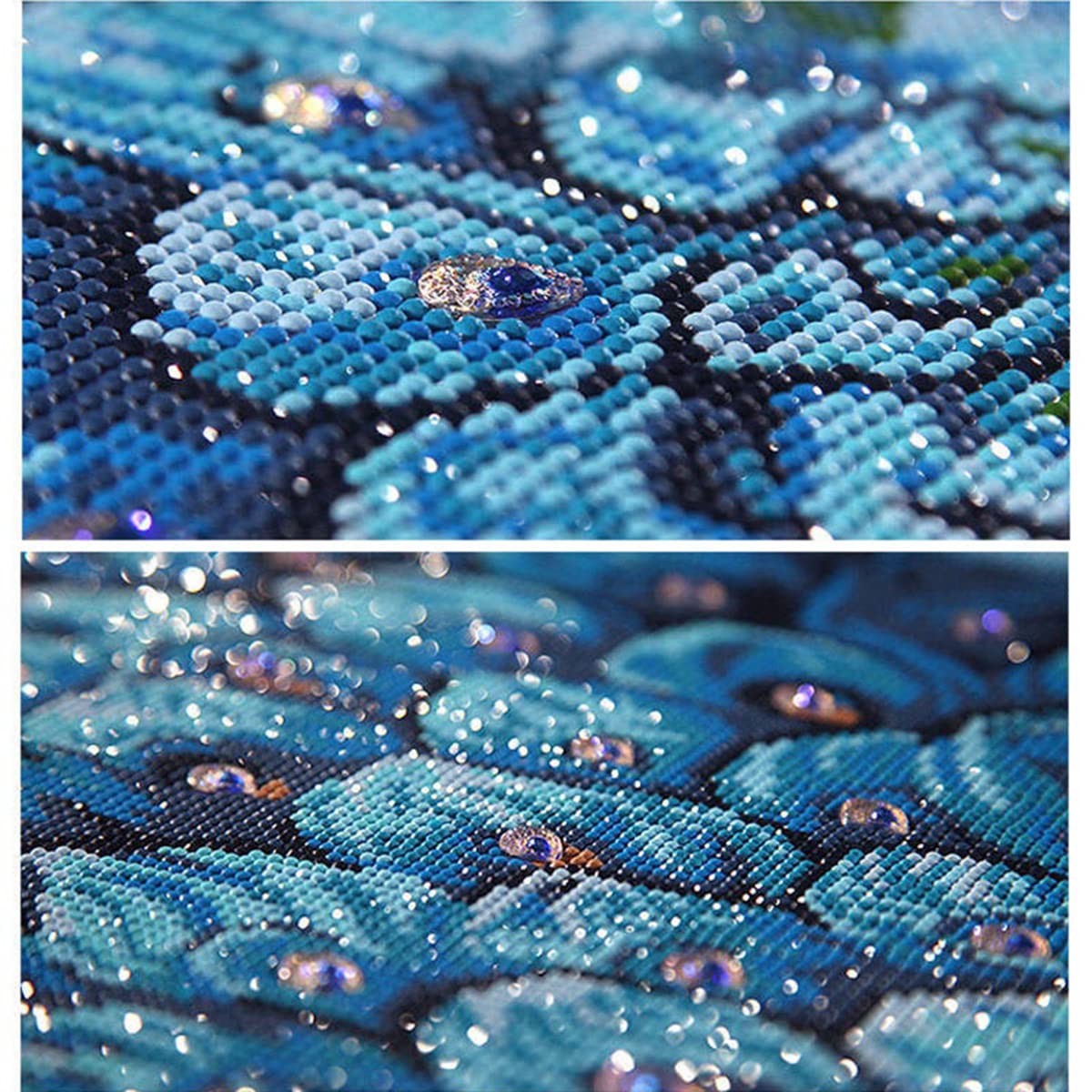 Instarry Fai da Te 5D Diamond Painting Kit Pavone Pittura Diamante Decorazione per Casa e Pareti 80x60 cm