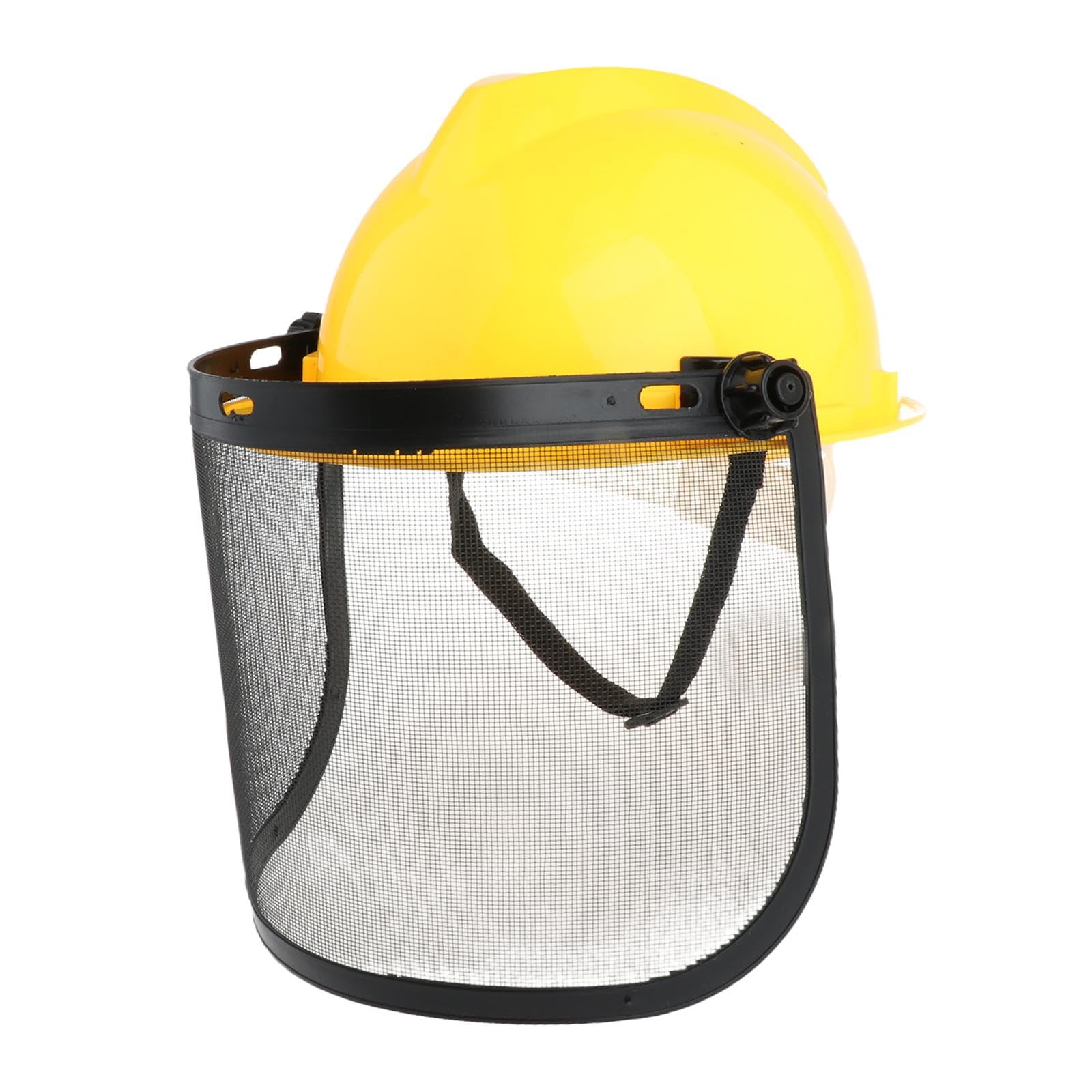 MERISHOPP® Forestry Hard Hat Face Shield with Mesh Visor Universal Full Face Protection (B0D9JVXBLQ) Amazon Price History, Amazon Price Tracker