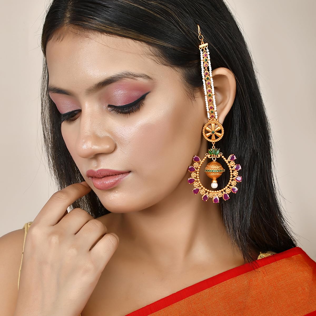 Bela Royal Long Earrings, Regal Style