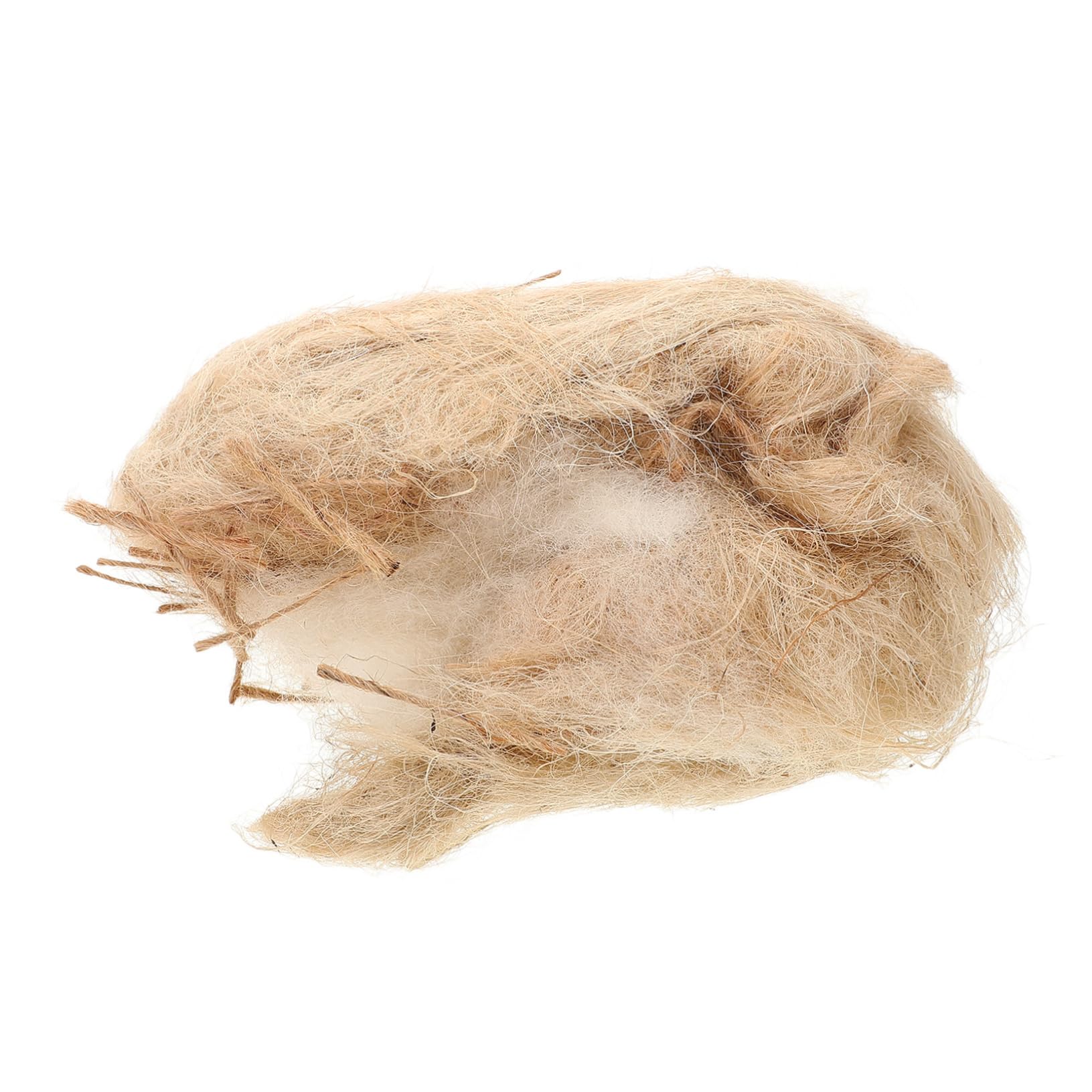 Garneck 2 Packs Nest Building Materials Bird Nest Supplies Large for Bird Material Garden Small Jute Silk