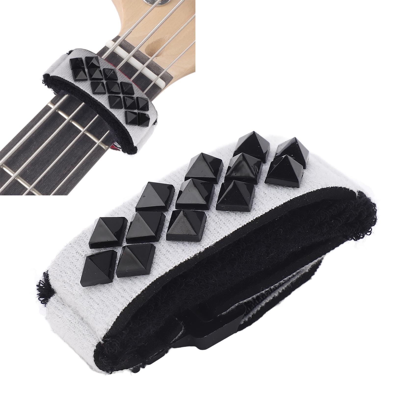 Amortisseur De Sourdine Pour Cordes De Guitare Basse - Réducteur De Bruit Universel - Touche De Guitare - Accessoires Pour Instruments De Musique Lotus