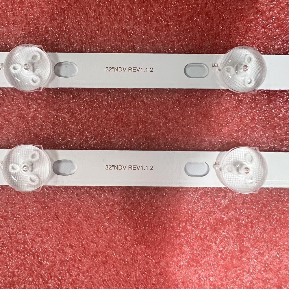 Bande de rétroéclairage LED (2) for 32PFL3008H 32PFL3008H12 32PFL3008H/12 Compatible Fit for Panasonic TX-32FS350E TX-32A300E TX-32C300B TX-32DS352E 32 NDV(4 PCS for 2 TV)