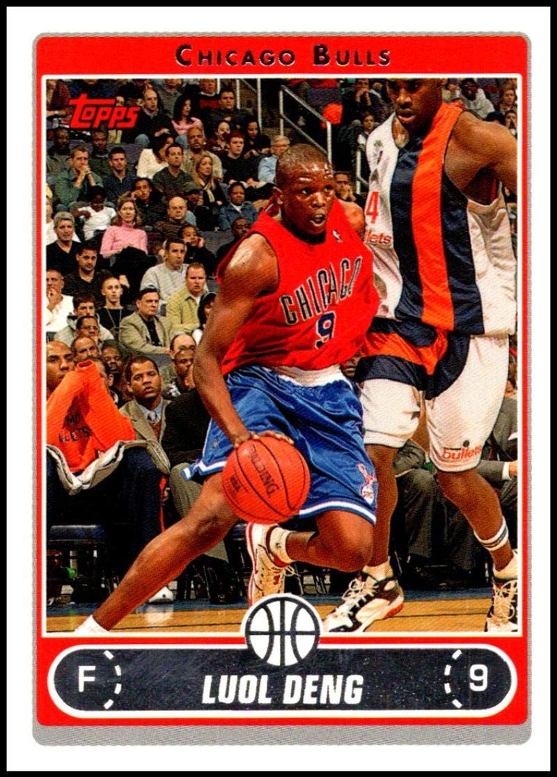 2006-07 Topps #52 Luol Deng NM-MT Chicago Bulls Official NBA Basketball Card