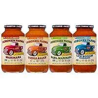 Vista 16 de Hoboken Farms Salsa de vodka – Sin azúcar añadido, sin OMG, sin conservantes, baja en carbohidratos, Keto – Salsa de pasta Better For You