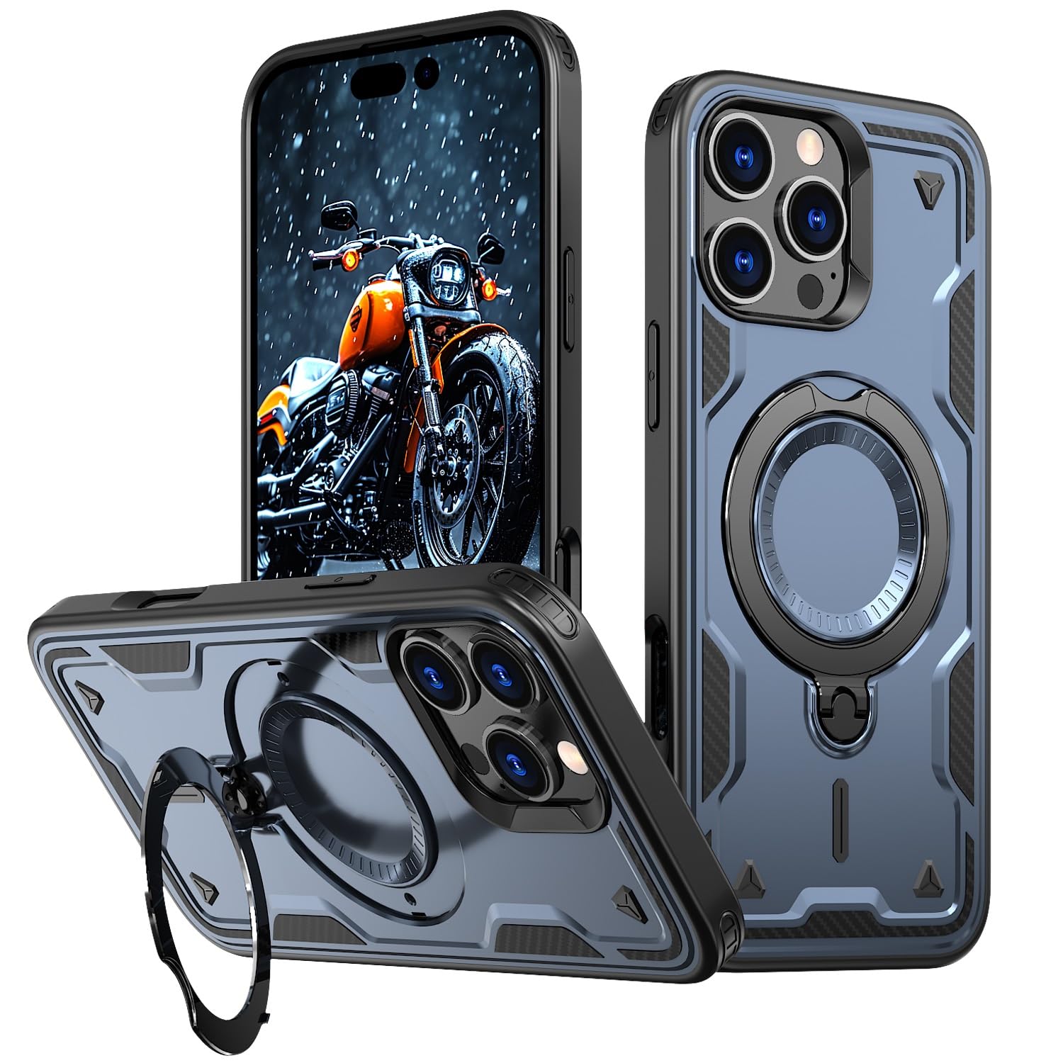 Coque iPhone 16 Pro idéale pour le streaming avec son support magnétique caché - 7