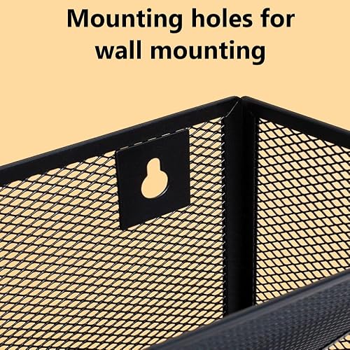 Miniatura 5 de Kuntine.B Organizador de archivos de pared de 6 niveles, organizador de archivos colgantes, organizador de cubículos, soporte de archivos de pared