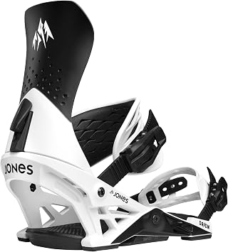 Jones Mens Orion Snowboard Bindings, Cloud White 26, L