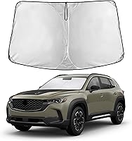 Vista 152 de EcoNour Parasol para parabrisas de camiones con bolsillo de almacenamiento Parasol reflectante de material 240T para protección contra rayos UV