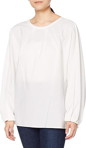 Amazon | [エミ] Atelier ボリュームスリーブブラウス 13WFT204030  