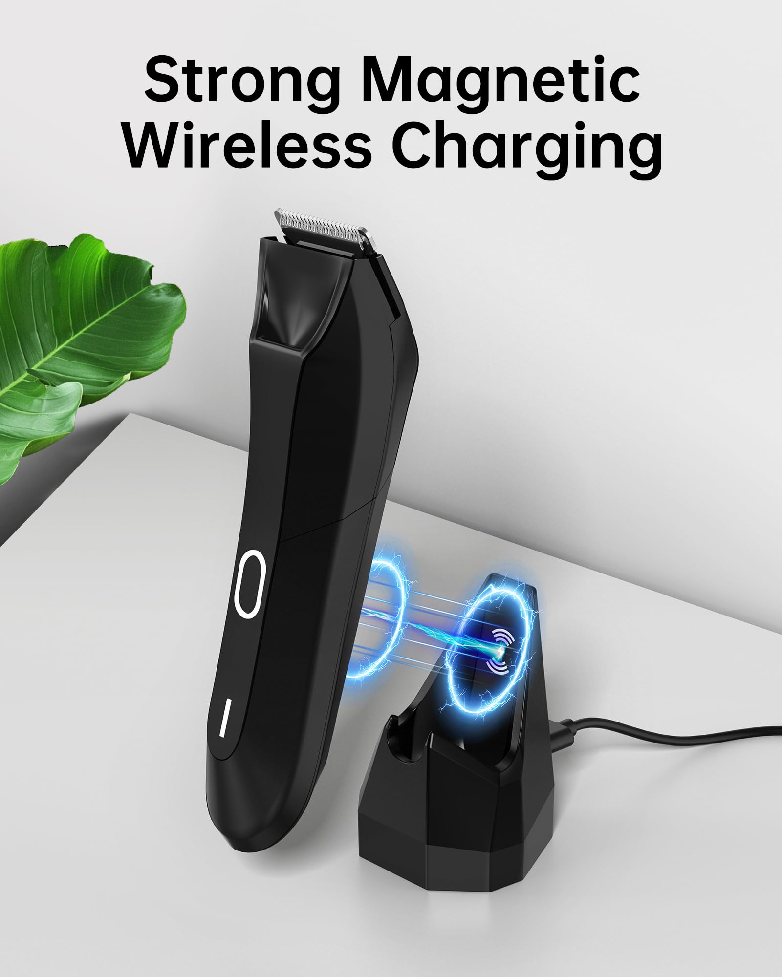 Base de carga para cortacésped Manscaped 4.0, cargador eléctrico de corte de pelo de ingle con cable de 5 pies