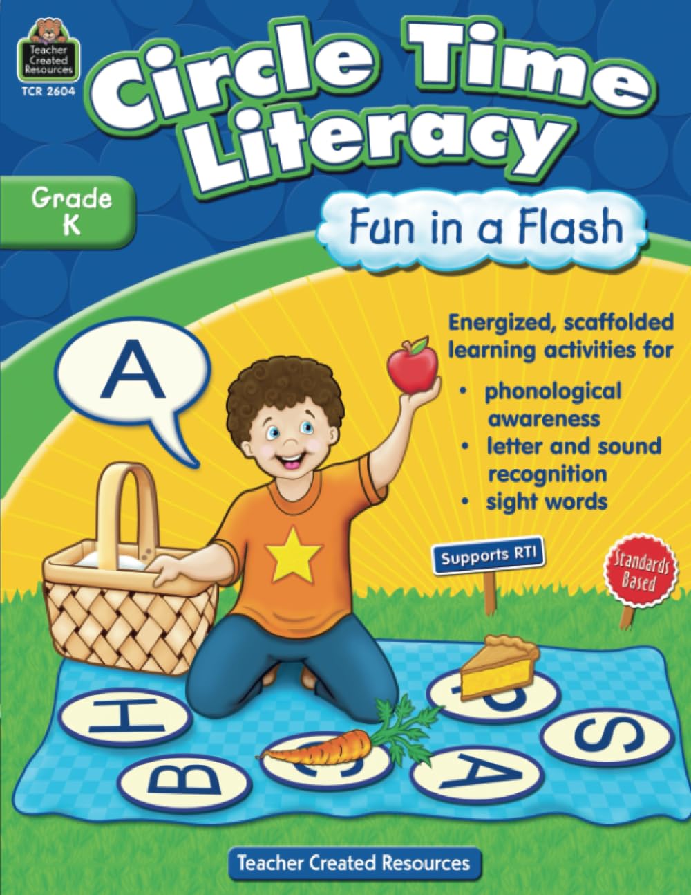 Circle Time Literacy: Fun in a Flash Grd K: Fun in a Flash Grd K