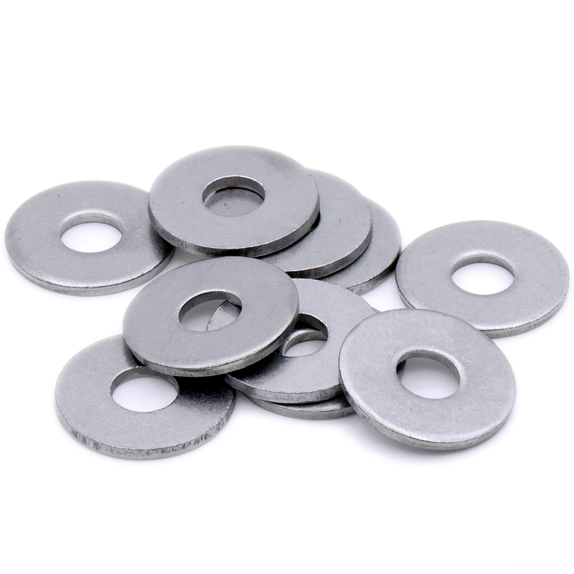 Singularity Supplies M4 (4Mm) Flat Washer (Form G) - Stainless Steel (A2) (Pack Of 20)