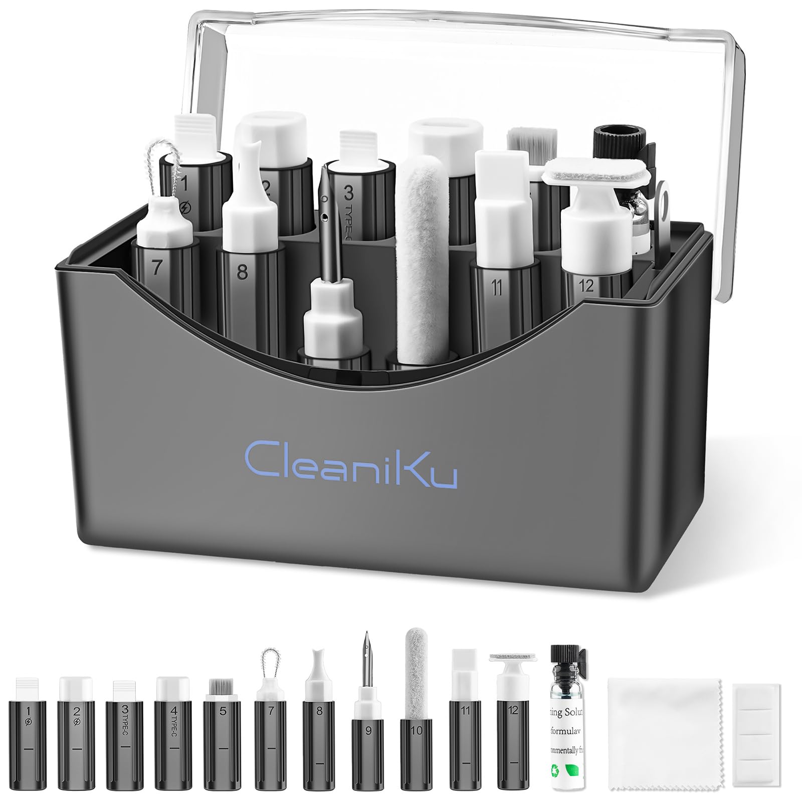 iPhone Cleaning Kit Telefoon Cleaner - iPhone Oplaadpoort Reinigingshulpmiddel, Multi-Tool Telefoon Reparatie Herstel met Speaker Cover, USB C Reinigingsset voor Lightning Kabels, Connectoren iPhone Cleaning Kit Telefoon Cleaner - iPhone Oplaadpoort Reinigingshulpmiddel, Multi-Tool Telefoon Reparatie Herstel met Speaker Cover, USB C Reinigingsset voor Lightning Kabels, Connectoren