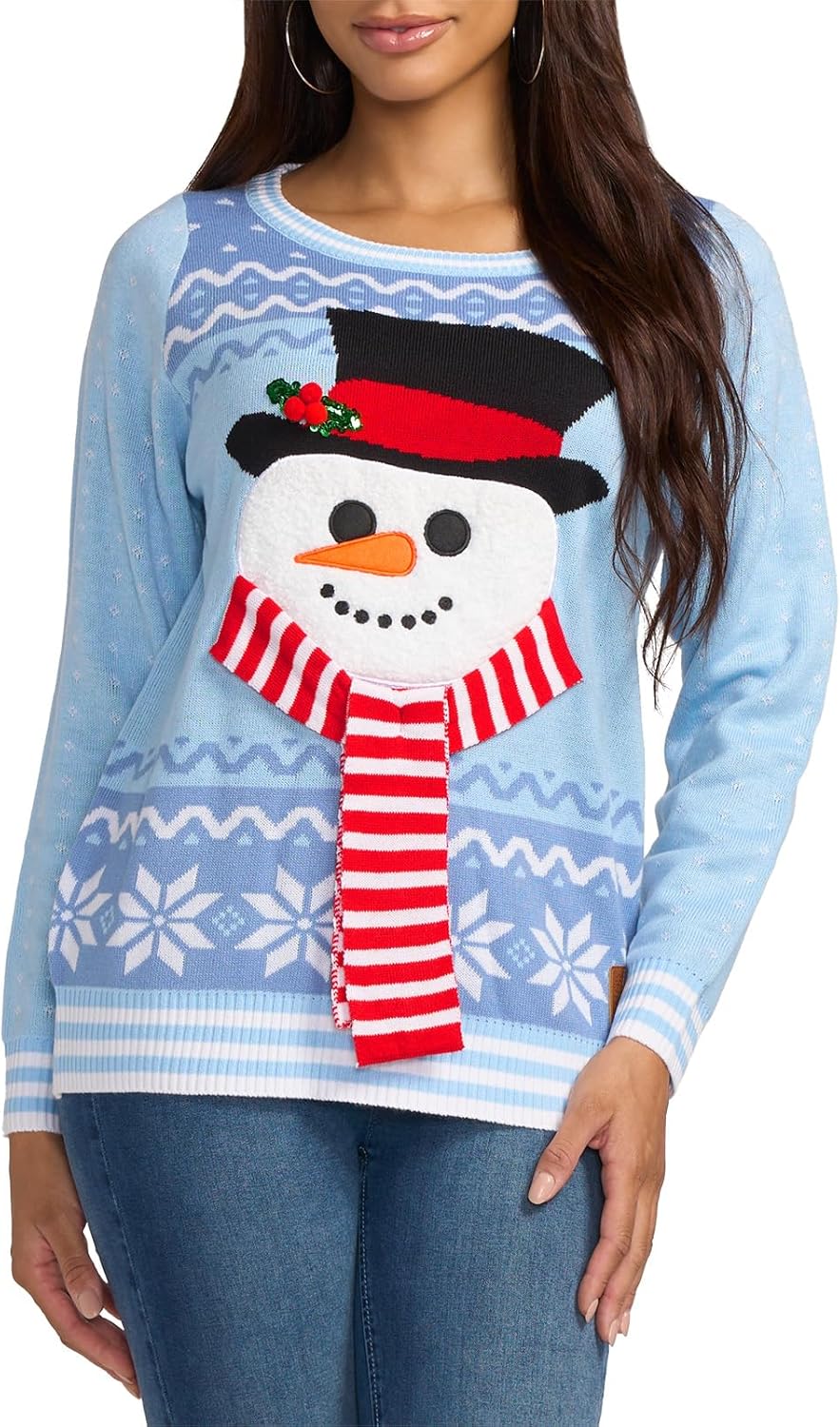 Tipsy Elves Women's Christmas Sweaters - Women's Ugly Christmas Sweaters - Embellished Winter Holiday Pullovers