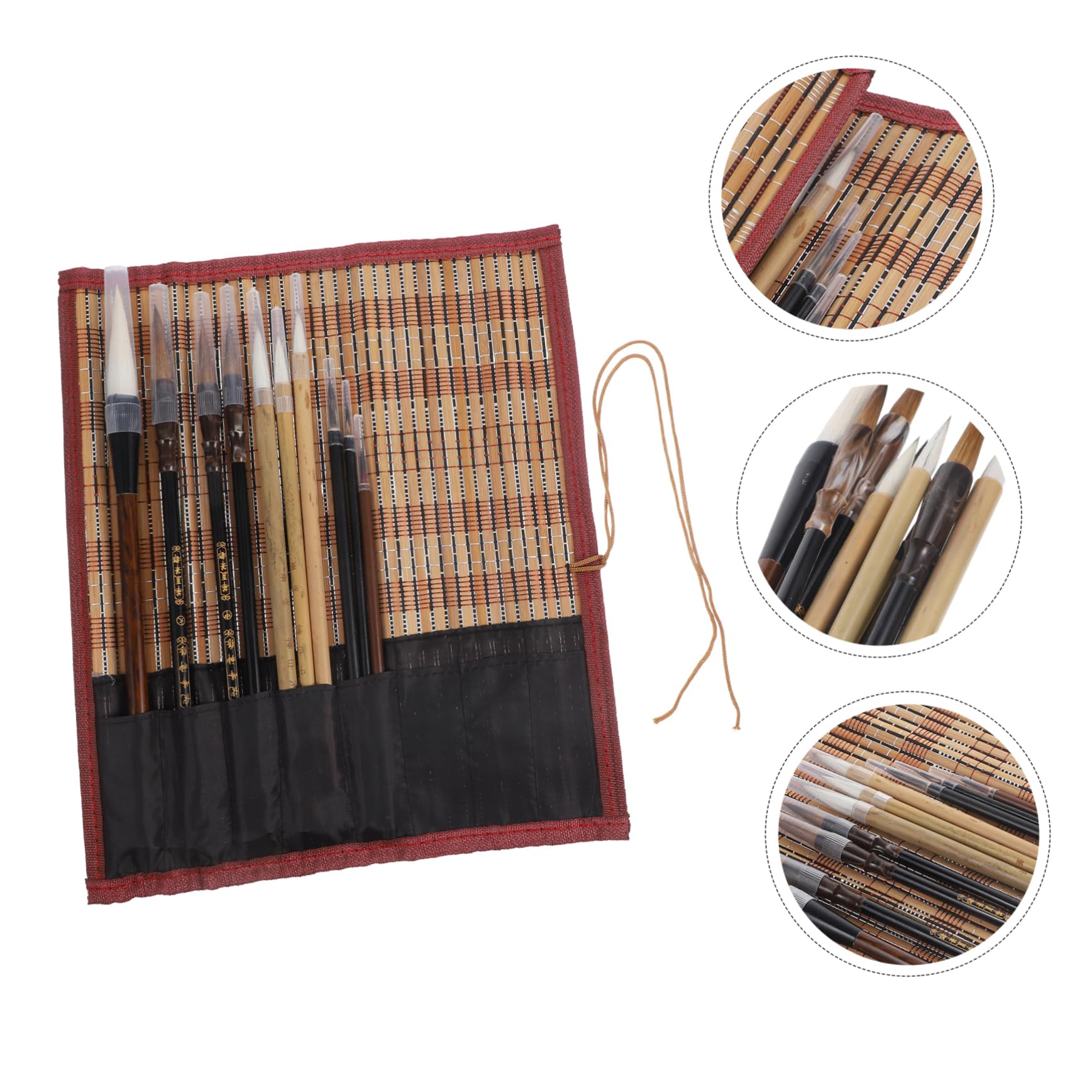 NUOBESTY Traditional Ink Pens Set Chinese Calligraphy Brush for Beginners and Enthusiasts