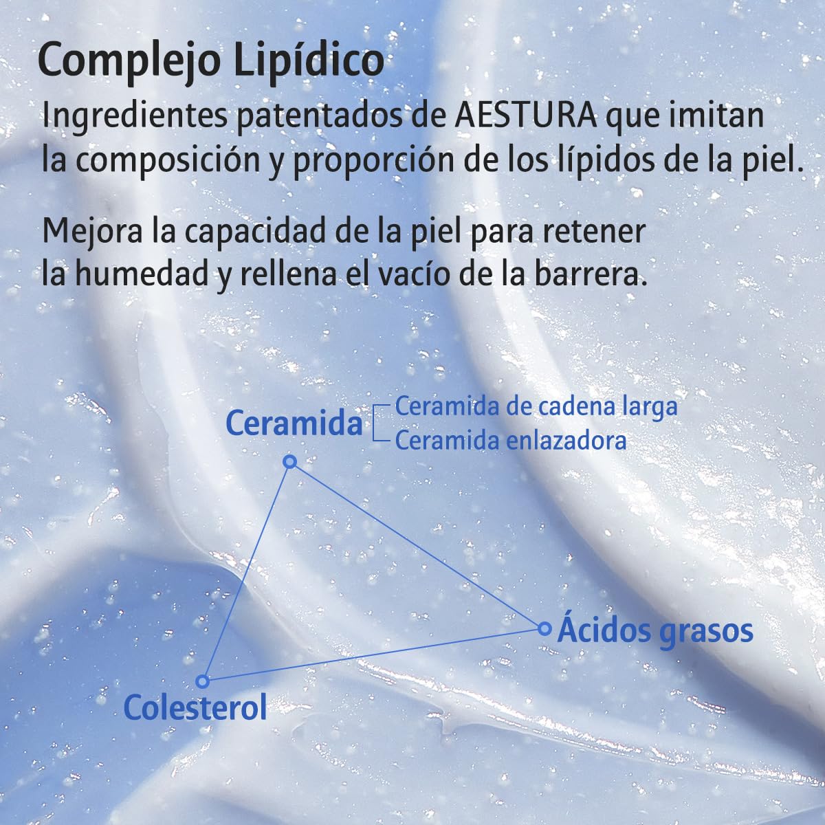 AESTURA ATOBARRIER365 CREMA con Ceramida Hidratante 120 horas en cápsulas visibles Complejo lipídico patentado Crema facial para piel seca y sensible Probada por dermatólogos 80mL