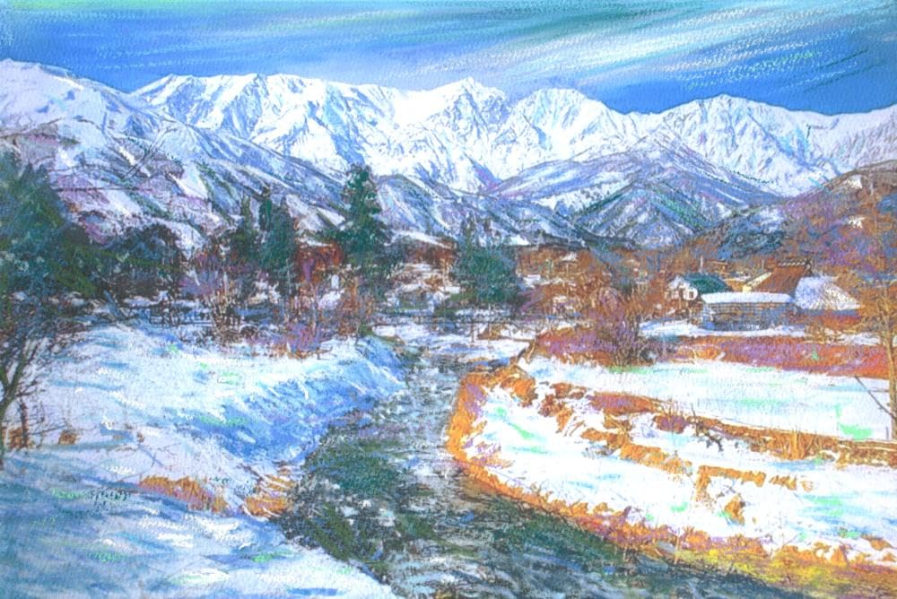 Amazon.co.jp: Kiyoshi Ishii Nagano Snow Hakuba Village G Interior