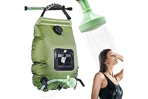 5-Gallon Solar Camping Shower Bag: Your Outdoor Oasis