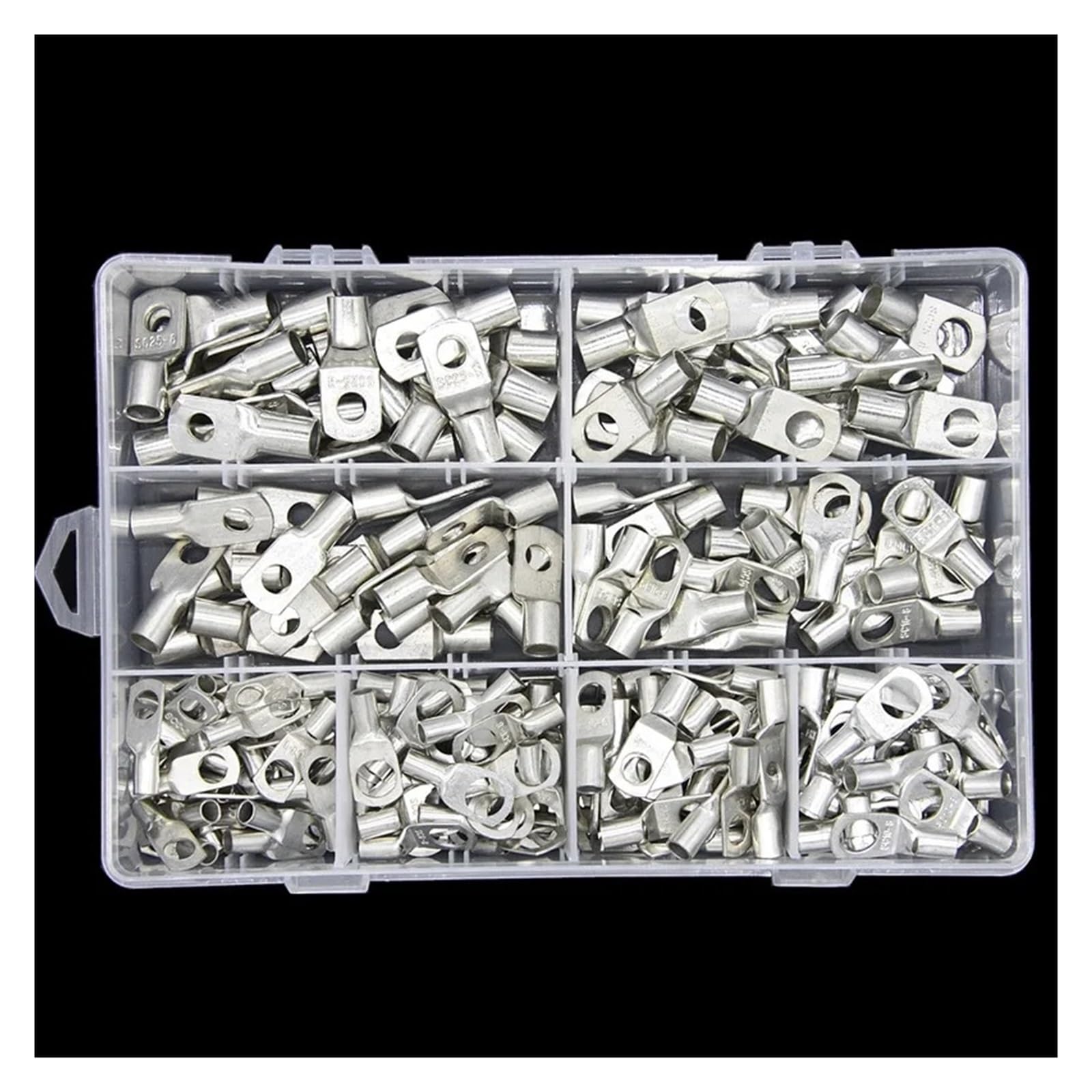 Assortiment de 240 cosses à en cuivre for Tubes et Fils électriques, kit de connecteurs for Batteries et soudage