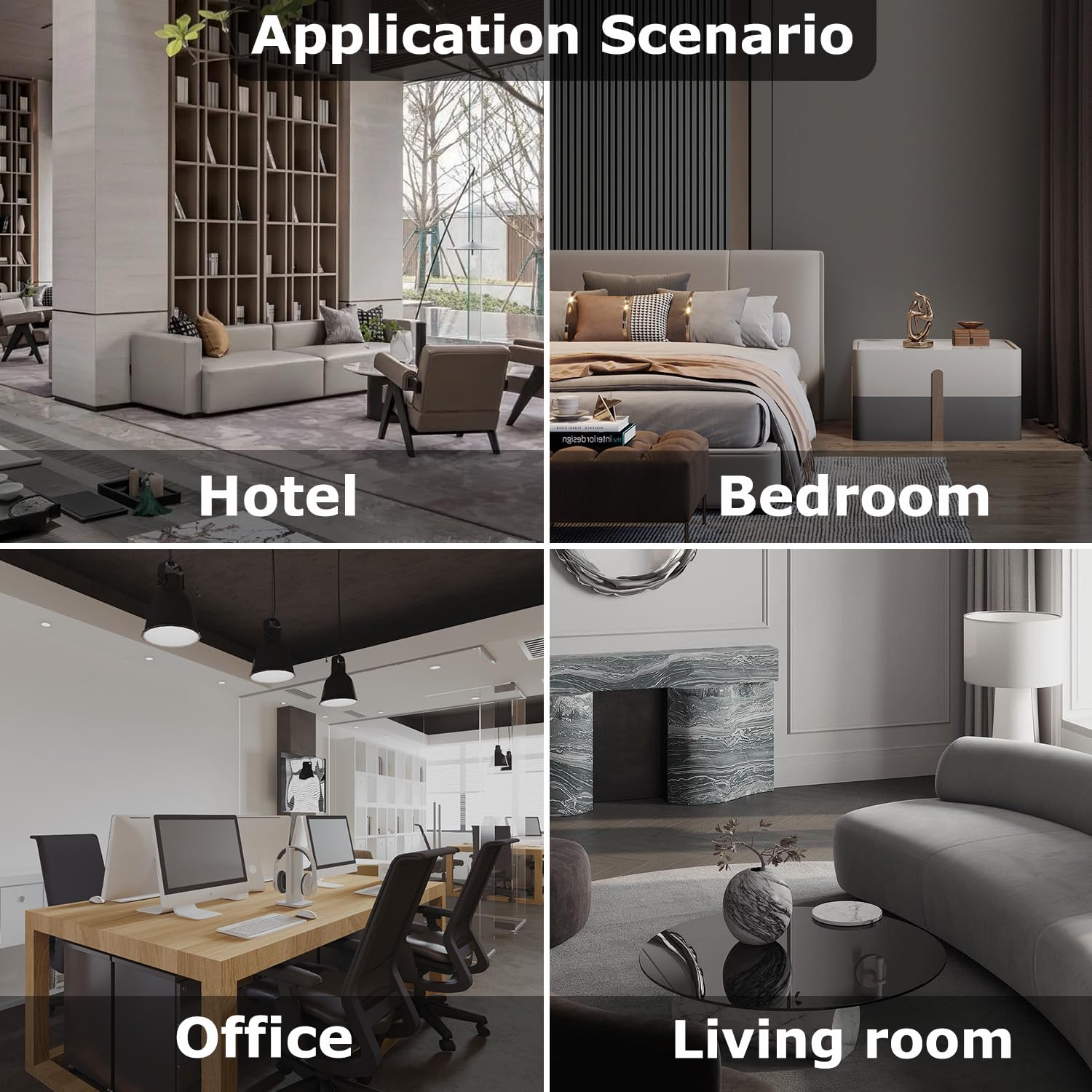 Difusor inalámbrico recargable mejorado 2025, difusor de aroma de hotel para toda la casa, máquina de aire aromático, control Bluetooth, difusor de aceite esencial sin agua para habitación grande