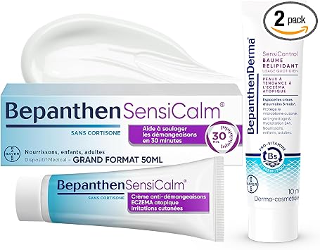 Bepanthen Bepanthen Sensicalm Crème Anti-Démangeaisons Eczéma 50g + Baume 10ml