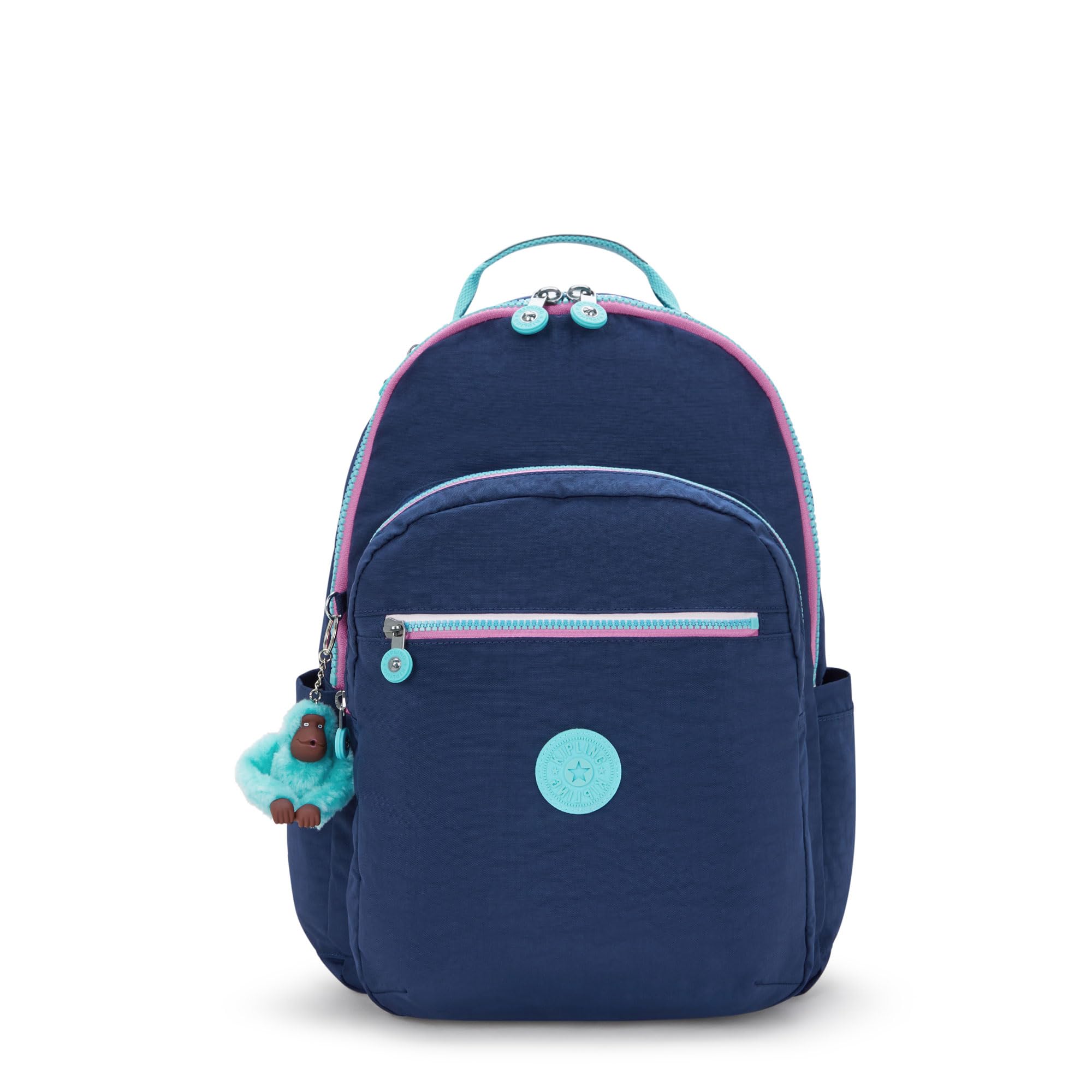 Kipling Womens Seoul Bts 15 Laptop Backpack Durable Roomy with Padded Shoulder Straps Built-In Protective Sleeve