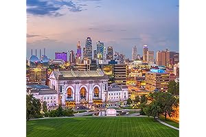 Diamond Painting City Kansas City Skyline for Adult Painting Kits