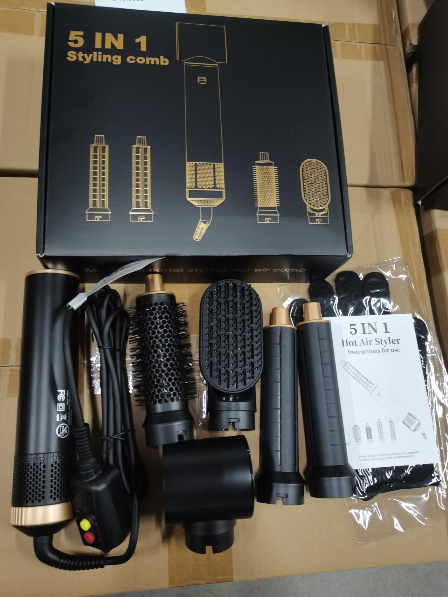 Blow Dryer Brush with Hot Air Brush Technology, Hair Dryer Brush for Straightening & Volumizing, Cool Shot Button