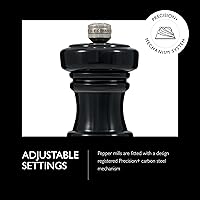 Vista 4 de Cole & Mason Hoxton Mill - Molinillo de pimienta negra de mesa, molinillo de pimienta recargable, accesorio de cocina y hogar, molinillo de pimienta