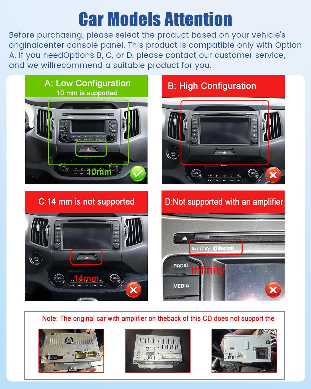 [4G+64G] Android Car Radio for Kia Sportage 2010-2016 CarPlay Android Auto image 2