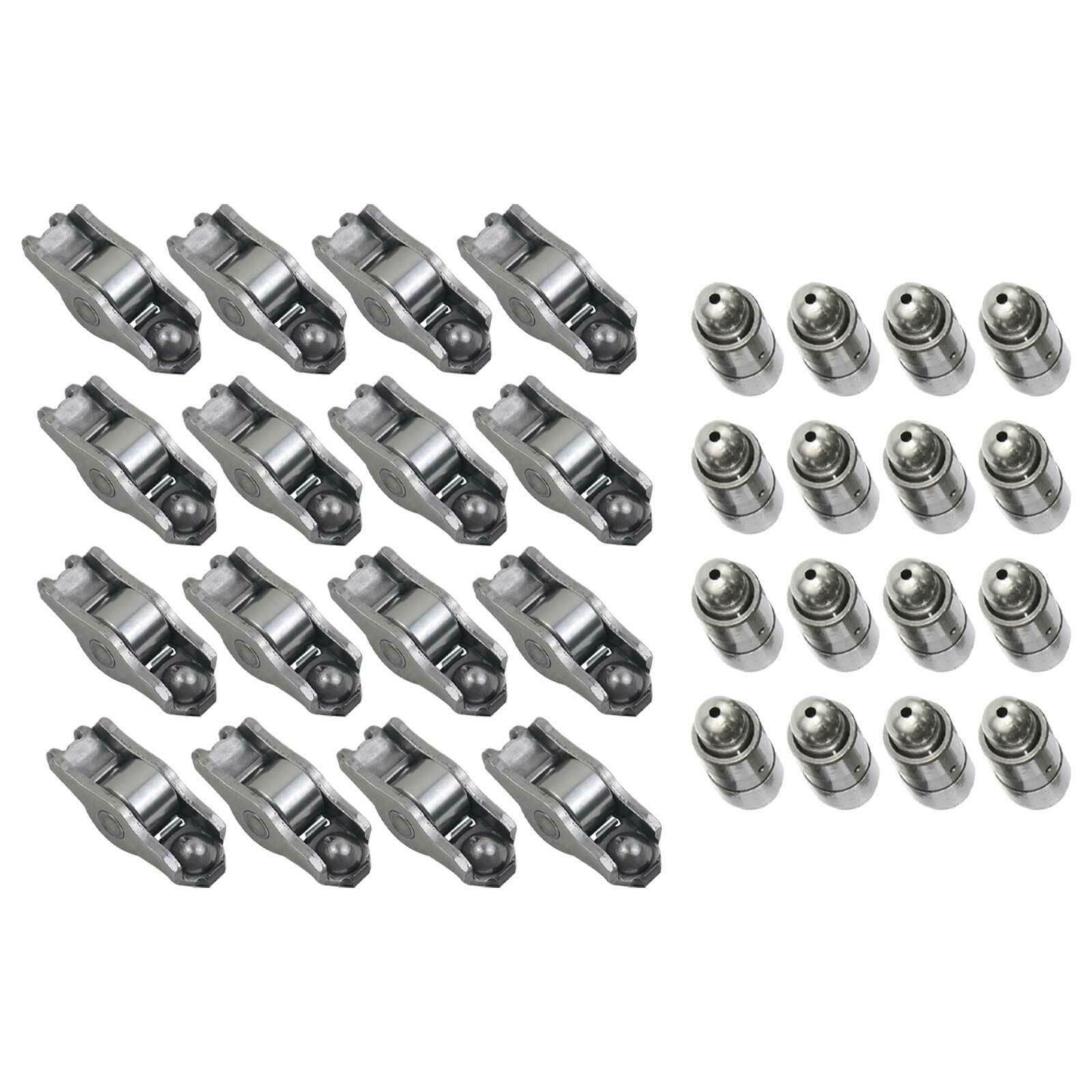 16x Schlepphebel & 16x Ventilstössel Kompatibel mit Aud1 V-W Se-at Sk0da 1.4 1.6 16V 1.6 FSI 036109411 059109521E 059109521B 030109423 030109423B
