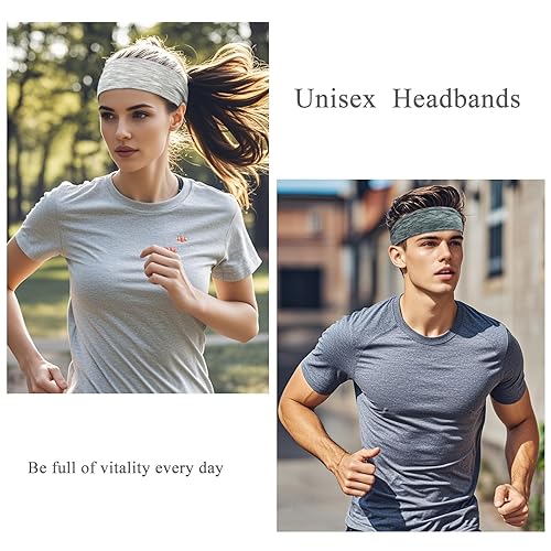 Miniatura 9 de Diademas para mujer, diadema elástica para yoga, bandas para el cabello para mujer, bandas para el cabello de entrenamiento, accesorios para niñas,