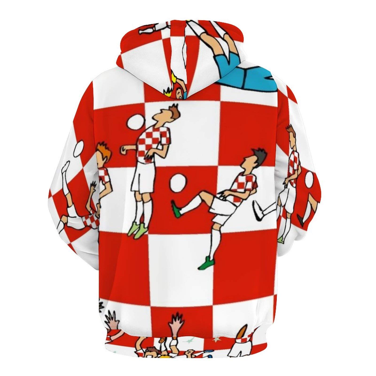 AERICKON Felpe con cappuccio da donna con stampa 3D unisex alla moda con cappuccio abbigliamento casual autunnale con tasca per jogging vacanza