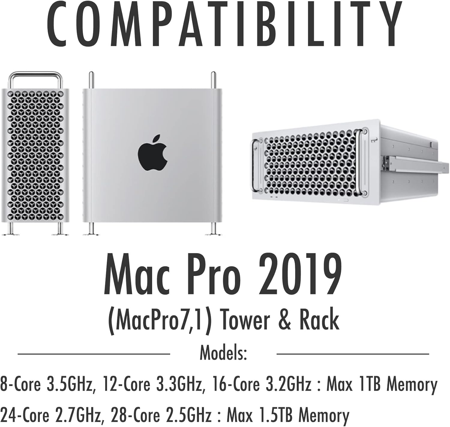 A-Tech 16GB Kit (2x8GB) RAM for Apple Mac Pro 2019 | DDR4 2933MHz PC4-23400 ECC RDIMM 1Rx8 1.2V 288-Pin Registered DIMM Memory Upgrade