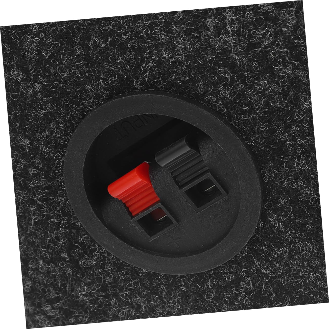 Mobestech Caja para Subwoofer de Vehículo de 10 Pulgadas Instalación Simple y Diseño Elegante en Madera y Abs para Mejorar el Rendimiento del Sonido