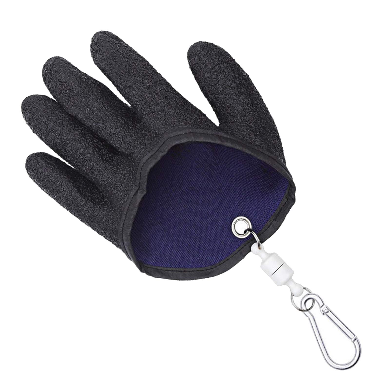 Angelhandschuhe für Rechts- und Linkshänder, mit Magnethaken, pannensicher, für Linkshänder, 10 Stück